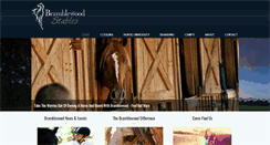 Desktop Screenshot of bramblewoodstables.com